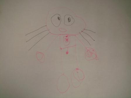 4歳児 ドラえもんの絵 園児の手仕事 こんなの作ったよ